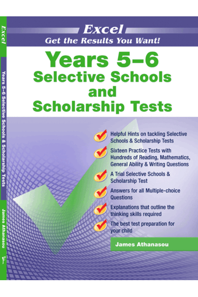 Excel Test Skills: Selective Schools and Scholarships Tests - Years 5-6
