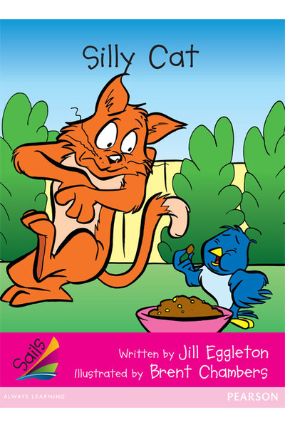 Sails - Emergent Level (Magenta): Silly Cat (Reading Level 2 / F&P Level B)