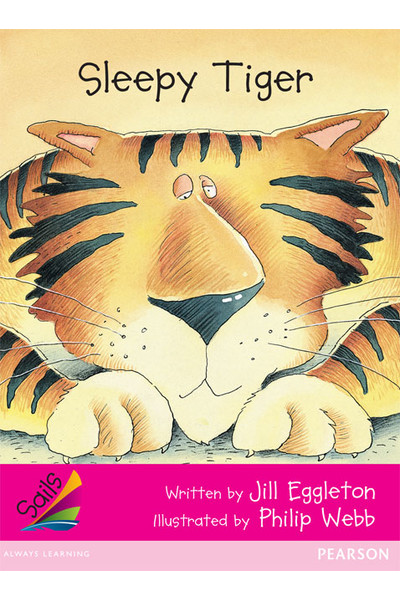 Sails - Emergent Level (Magenta): Sleepy Tiger (Reading Level 3 / F&P Level C)