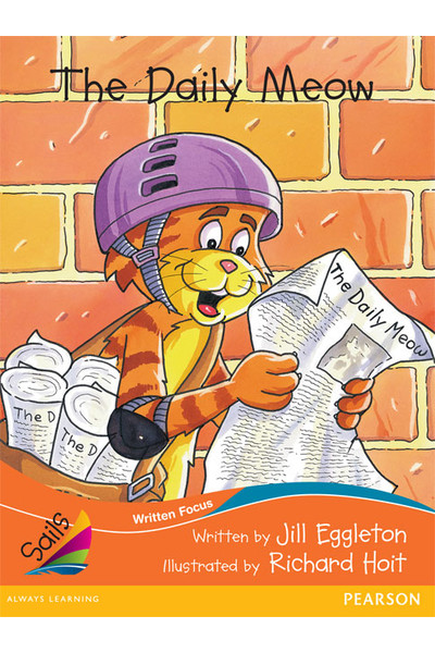 Sails - Fluency Level, Set 1 (Orange): The Daily Meow (Reading Level 18 / F&P Level J)