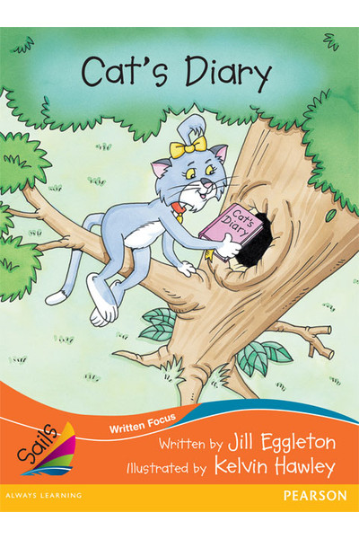 Sails - Fluency Level, Set 1 (Orange): Cat's Diary (Reading Level 17 / F&P Level J)