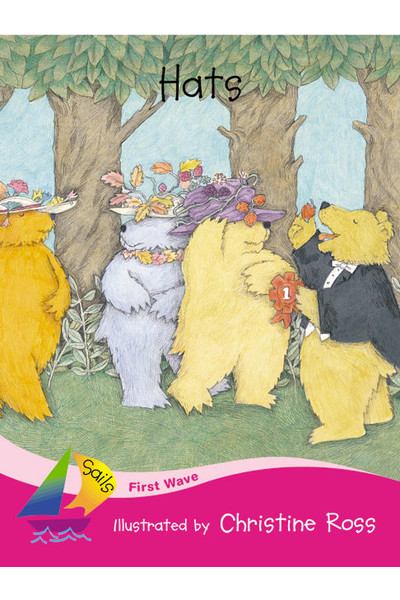 First Wave - Set 2: Hats (Reading Level 2 / F&P Level B)