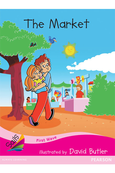 First Wave - Set 3: The Market (Reading Level 1 / F&P Level A)