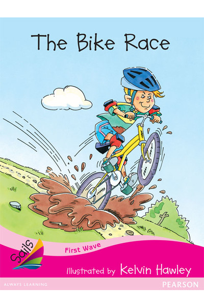 First Wave - Set 3: The Bike Race (Reading Level 1 / F&P Level A)