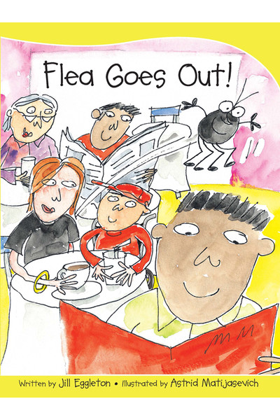 Sails - Take-Home Library (Set B): Flea Goes Out! (Reading Level 8 / F&P Level E)