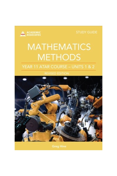 Year 11 ATAR Course Study Guide - Mathematics Methods (Revised Edition)