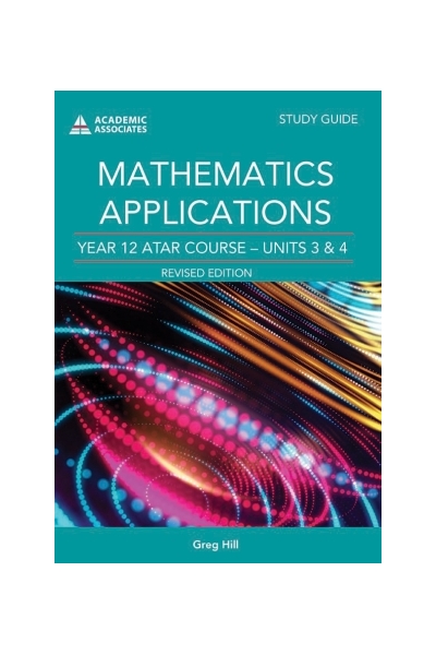 Year 12 ATAR Course Study Guide - Mathematics Applications (Revised Edition)
