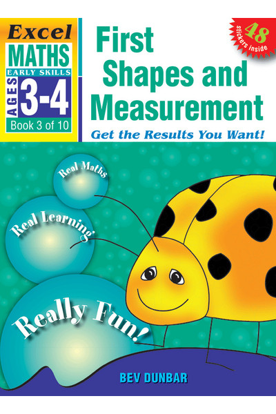 Excel Early Skills - Maths: Book 3 - First Shapes and Measurement