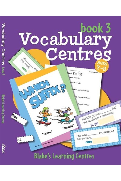 Blake's Learning Centres - Vocabulary Centres: Book 3 (Ages 7-8)