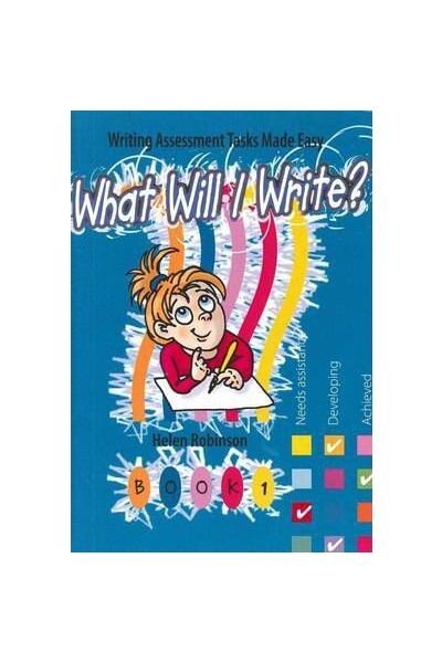 What Will I Write - Book 1