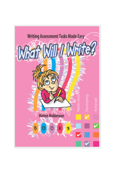 What Will I Write - Book 3