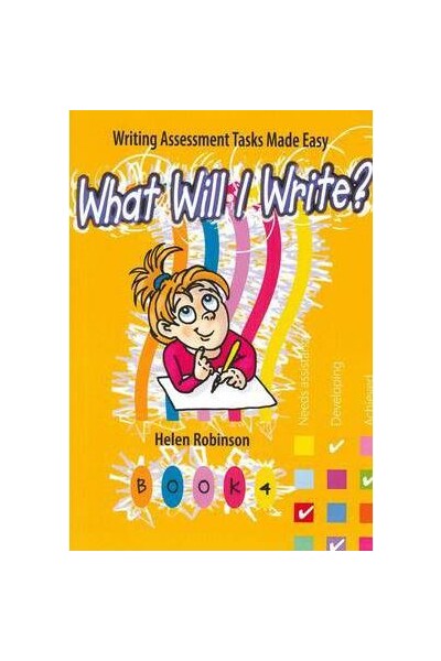 What Will I Write - Book 4 