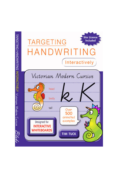 Targeting Handwriting Interactively - Victorian Modern Cursive: Less than 200 Students