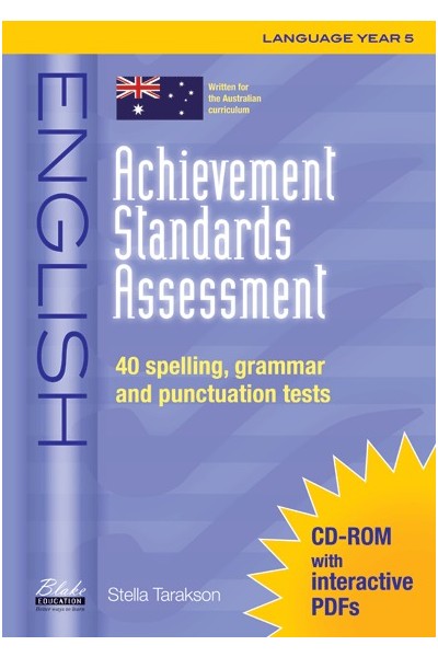 Achievement Standards Assessment - English: Language - Year 5