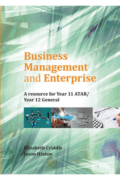Business Management and Enterprise: A Resource for Year 11 ATAR/Year 12 General