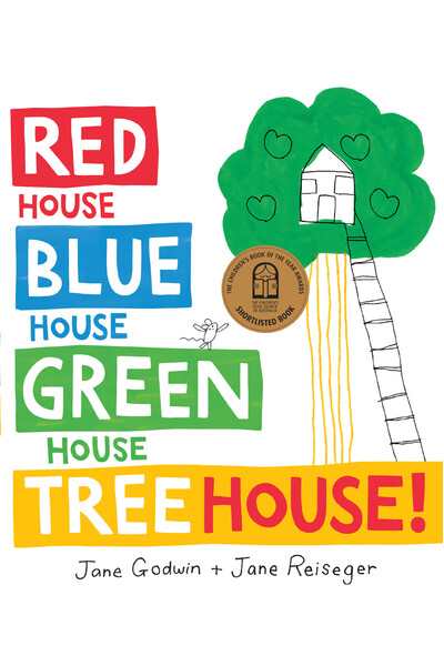 Red House, Blue House, Green House, Tree House (Board Book)