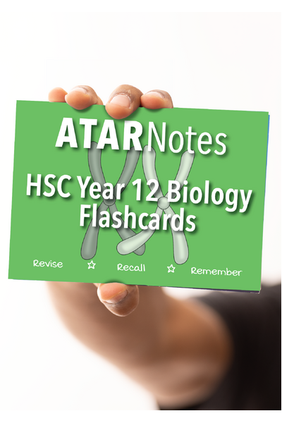 ATAR Notes Flashcards - HSC Year 12: Biology