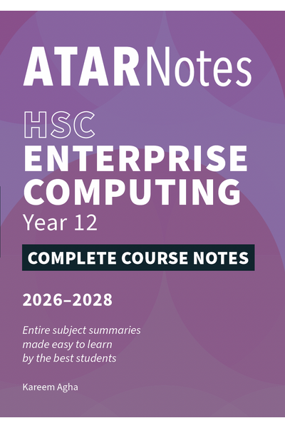 ATAR Notes HSC Year 12 Enterprise Computing Notes (2026-2028)