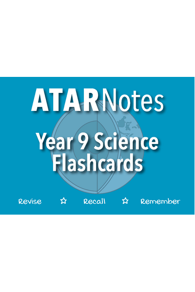 ATAR Notes Year 9 Science Flashcards (New for 2026)