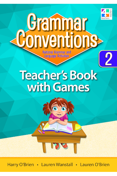 Grammar Conventions - Teacher's Book with Games: Year 2