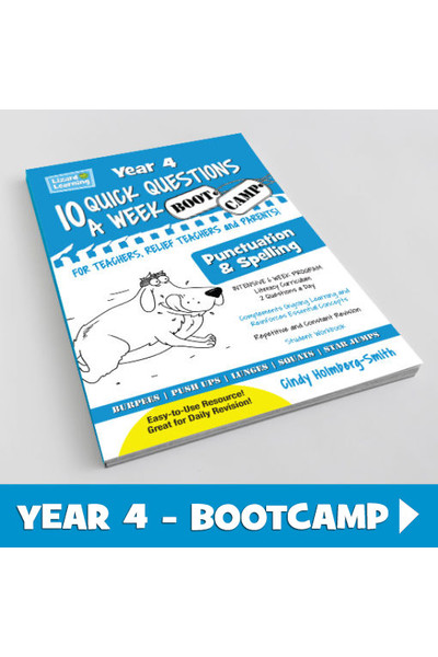 10 Quick Questions A Week - Spelling & Punctuation Bootcamp: Year 4