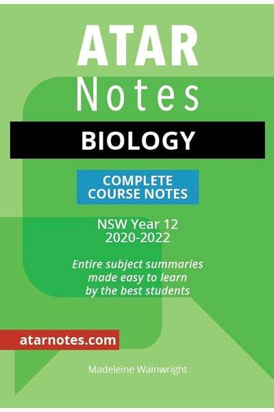 ATAR Notes Year 12 Biology Notes - NSW