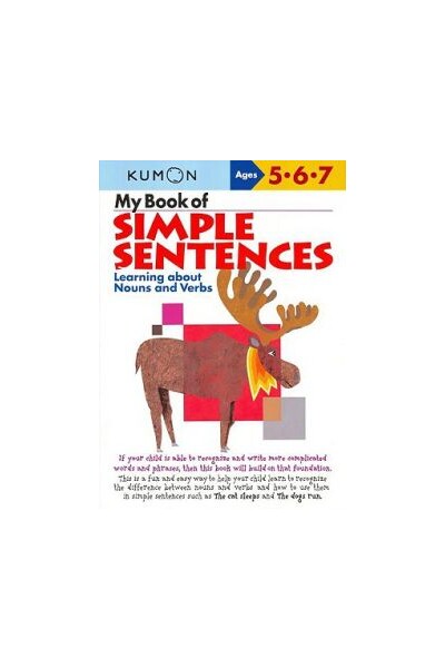 My Book of Simple Sentences: Nouns and Verbs