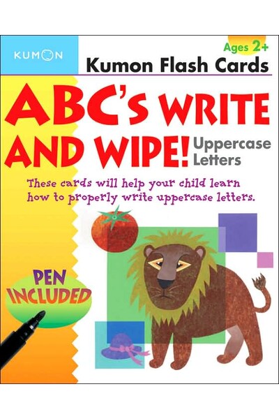 ABC's Write & Wipe Uppercase Letters