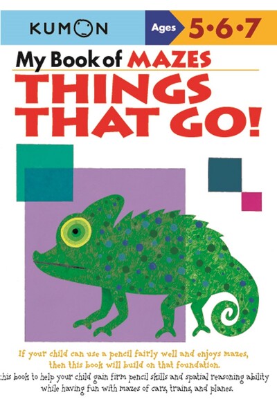 My Book of Mazes: Things that Go!
