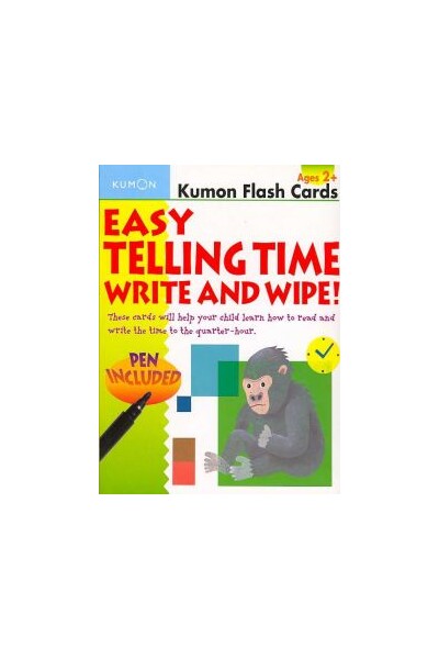 Easy Telling Time - Write & Wipe