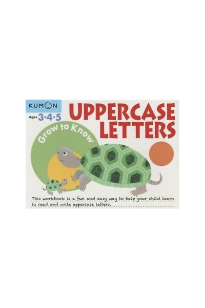 Grow to Know Uppercase Letters: Ages 3-5
