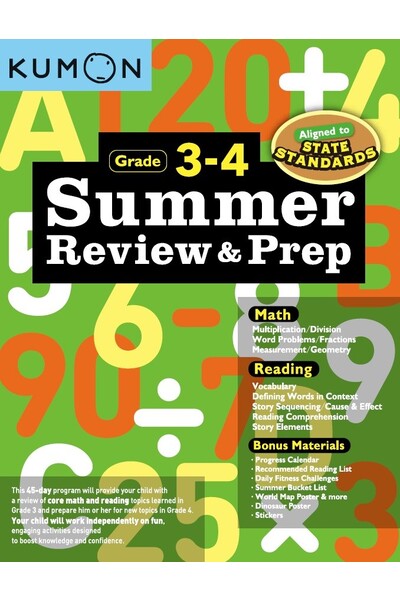 Summer Review & Prep: 3-4