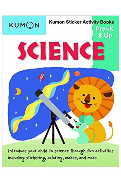 Science - Pre K & Up: Sticker Activity Book