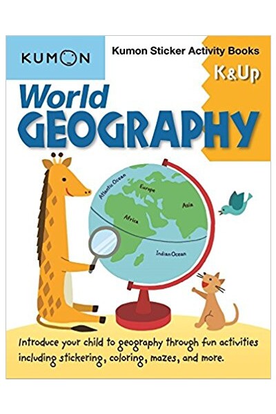 World Geography K & Up: Sticker Activity Book