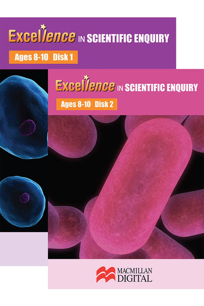Excellence in Science Enquiry Digital - 2 CD Pack: Ages 8-10