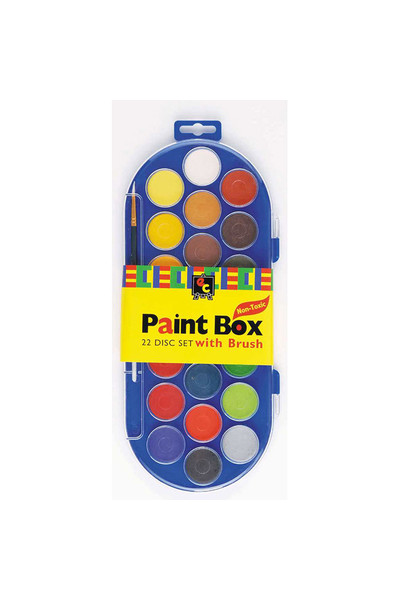 Paint Box Clear Lid: 22 Disc