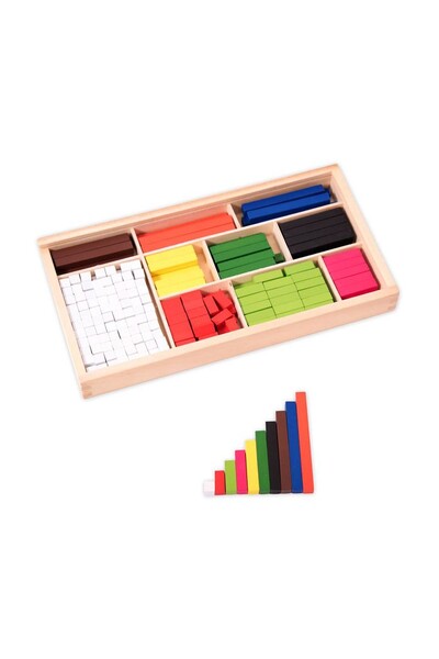 Wooden Cuisenaire Rods (Pack of 308)