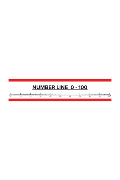 Student Number Lines - Double-Sided 0-100/ 0-120 (Pack of 10)