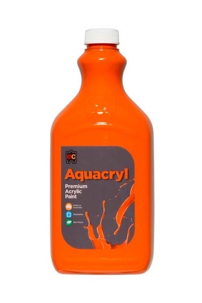 Aquacryl Premium Acrylic Paint 2L - Orange