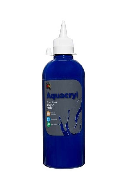 Aquacryl Premium Acrylic Paint 500mL - Cool Blue