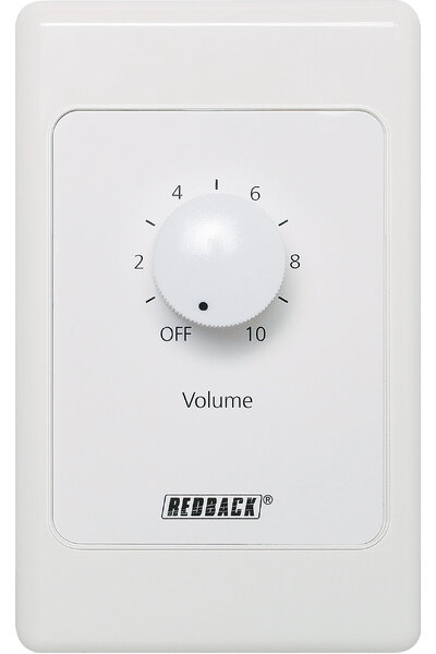 Redback Attenuator Volume Control 10W 100V Line - Vert.