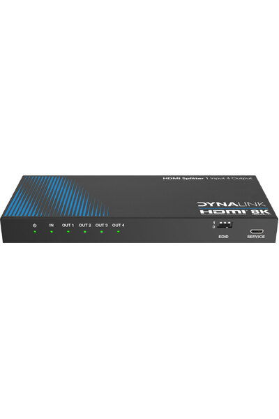 Dynalink 8K 40Gbps HDMI 4 Way Splitter