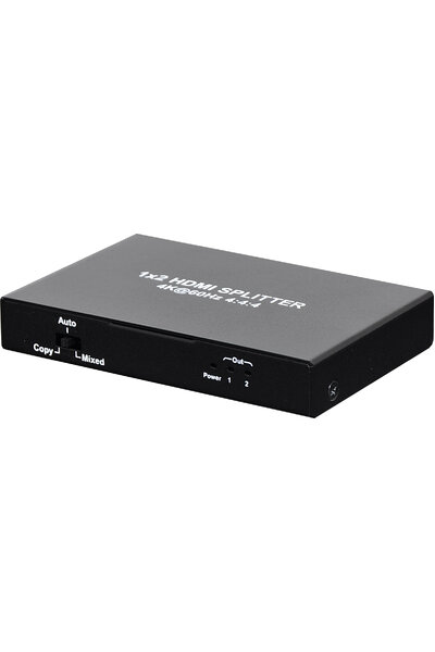 Dynalink 2 Way HDMI Splitter 18GBps Bandwidth