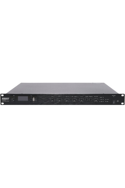 Redback Compact 100V Class D Bluetooth PA Mixer Amplifier 240W