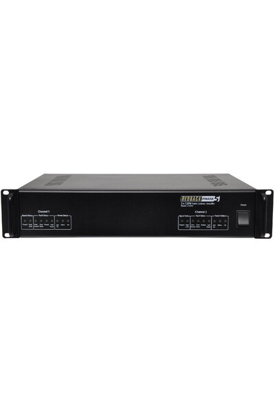 Redback Phase5 Boost Public Address (PA) 2x125W Amplifier