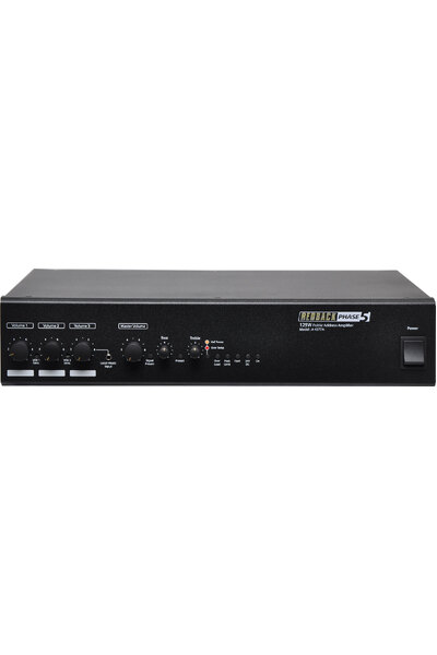Redback Public Address Amplifier (PA) 125W 4 Input