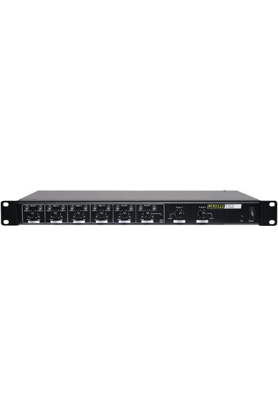 Redback 6 Input, 2 Output Public Address (PA) Mixer