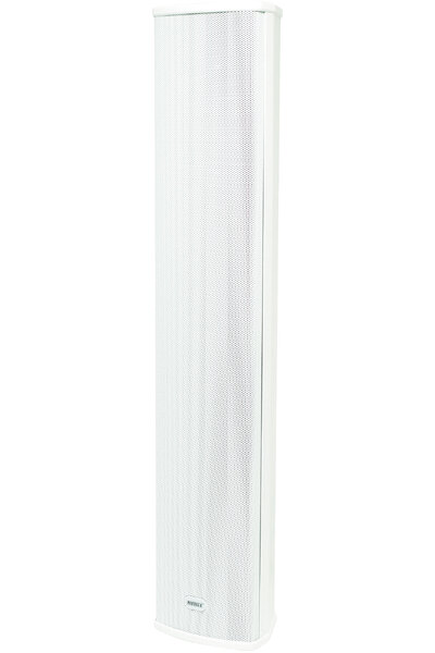 Redback 20W 100V Line / 4 Ohm IP66 White Column Speaker
