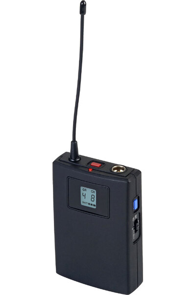 Redback Wireless UHF Beltpack Transmitter 700 Channel (USB Rechargeable)