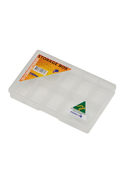 Altronics 10 Way 188x118x31mm Parts Storage Case